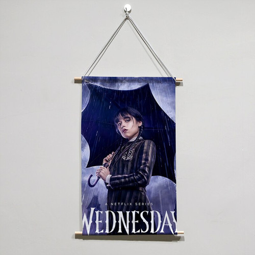 Wednesday Addams Hanging Picture Home Decor