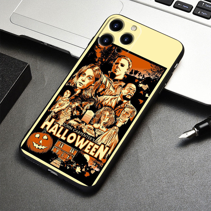 For Apple iPhone X 11 14 XS 12 13 Pro Max 8 Plus 7 XR 5 Mini 6S SE2 Trend Trend Horror Movie The Curse Of Michael Myers Case