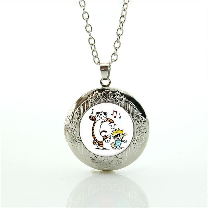 New red cardinal locket necklace fashion birds Pendant for women