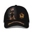 Love Rottweiler Custom Name 3D Classic Cap Gift For Rottweiler Lovers