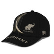 Elephant Personalized Name 3D Classic Cap Gift For Elephant Lovers