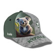 Love Koala Custom Name 3D Classic Cap Gift For Koala Lovers
