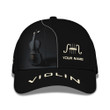 Custom Name 3D Violin Personalized Name Classic Cap For Violin Lovers