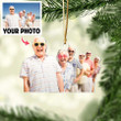 Christmas Ornament from Your Photo, Custom Family Photo Christmas Ornament for Tree Hanging Decor, Christmas Decoration