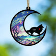 Personalized Shetland Sheepdog Memorial Suncatcher Ornament For Pet Lovers, Loss of Pet Sympathy Gift, Pet Lover Gifts