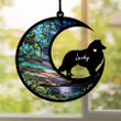 Personalized Shetland Sheepdog Loss Memorial Ornament, Custom Suncatcher Ornament For Loss of Pet Gift Ideas For Pet Lovers