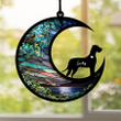 Personalized Great Dane Loss Memorial Ornament, Custom Suncatcher Ornament For Loss of Pet Gift Ideas For Pet Lovers
