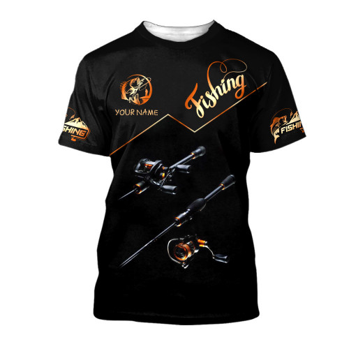 Custom Fishing Tee Shirt Fishing Gear Art 3D Shirts Fishing Shirts Gift For Fishers