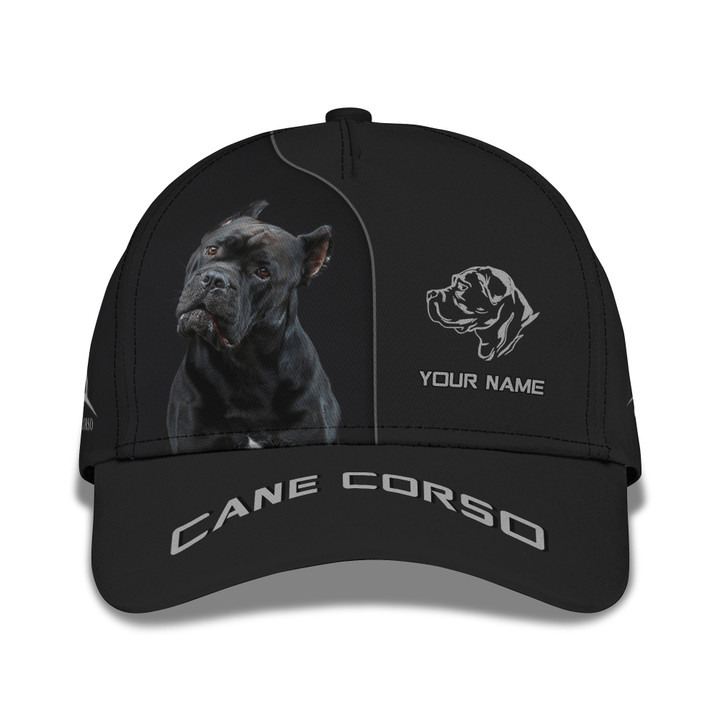 Love Cane Corse Custom Name 3D Classic Cap Gift For Cane Corse Lovers