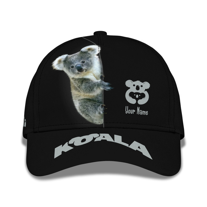 Beautiful Koala Personlized Name 3D Classic Cap Gift For Koala Lovers