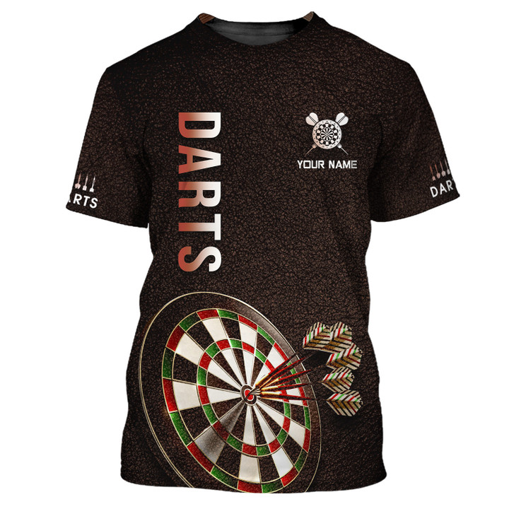 Custom Name 3D Darts Shirt Personalized Gift For Darts Lovers