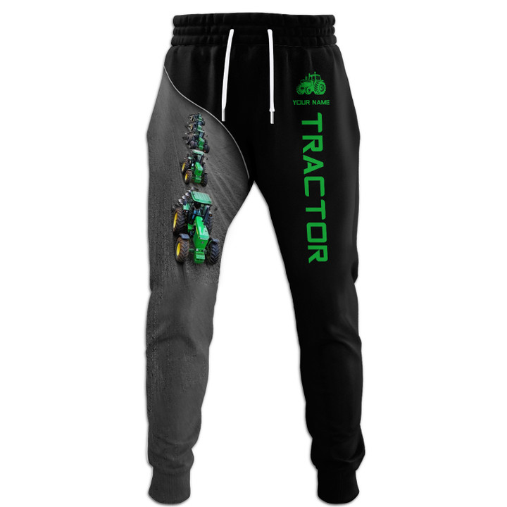 Custom Name 3D Tractor Sweatpants Personalized Gift For Tractor Lovers