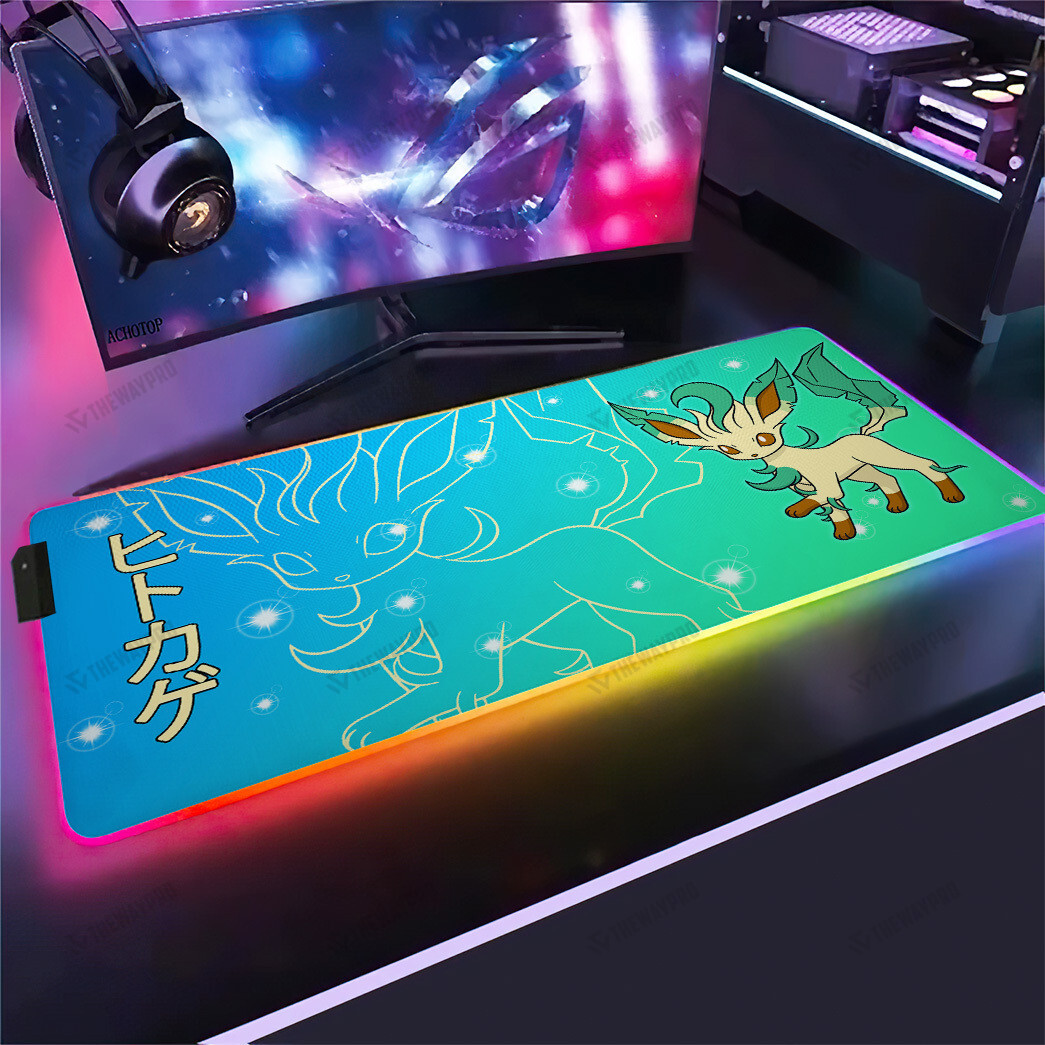 Leafeon RGB Led Mouse Pad