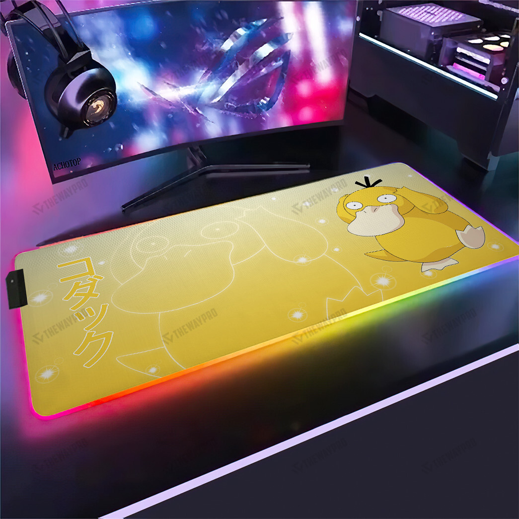 Psyduck RGB Led Mouse Pad