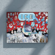 Anime Pkm Ice Type Custom Landscape Canvas With Frame / 3.9 X 5.9 Bo24032235
