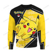 Pkm Pikachu Custom Sweatshirt Apparel / S Bt2103222