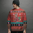 Anime YGO Dark Magician 2 Custom Imitation Knitted Sweatshirt