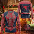 Movie Superhero Spider V3 Raimi Custom Imitation Knitted Sweatshirt