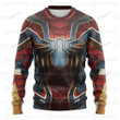 Movie Superhero Iron SM Custom Imitation Knitted Sweatshirt