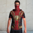 Movie Superhero SM NWH Integrated Suit Custom Hooded Tshirt