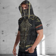 Movie Superhero SM NWH Black And Gold Ver2 Custom Hooded Tshirt