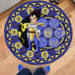 Anime Dragon Ball Vegeta Custom Round Carpet