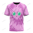 Tie Dye Jigglypuff Face Custom T-Shirt Apparel