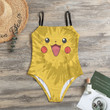 Pikachu Women's Halter Strap Swimsuit