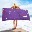 Gengar Custom Fetching Beach Towel