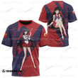 Anime Sailor Mars Custom T-Shirt Bl1403224