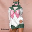 Anime Sailor Moon The Jupiter Custom Snood Hoodie / S Bo2108213