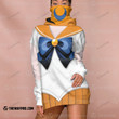 Anime Sailor Moon The Venus Custom Snood Hoodie / S Bo2108215