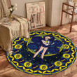 Anime Sailor Uranus Custom Round Carpet