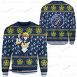 Anime Sailor Moon Uranus Custom Imitation Knitted Sweatshirt / S Bl30102112
