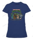 TMNT Ghost Busters Custom Graphic Apparel - Women's Tee Shirt