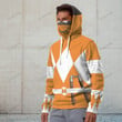Teenage Mutant Ninja Rangers Michelangelo Orange Cosplay Custom Snood Hoodie
