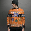 Halloween Christmas Gift Custom Imitation Knitted Thicken Sweatshirt