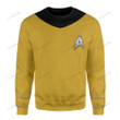 Star Trek The Original Series Yellow Suit Custom Sweatshirt