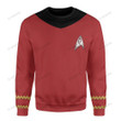Star Trek The Original Series Red Suit Custom Sweatshirt