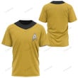 Star Trek The Original Series Yellow Suit Custom T-Shirt