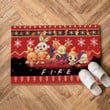 Fire Type Custom Doormat
