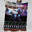 Shiny Umbreon Custom Sherpa Blanket