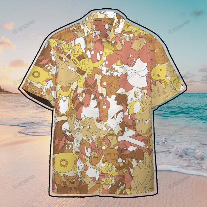 Anime Pkm Pattern Custom Hawaiian Shirt Bl28032224
