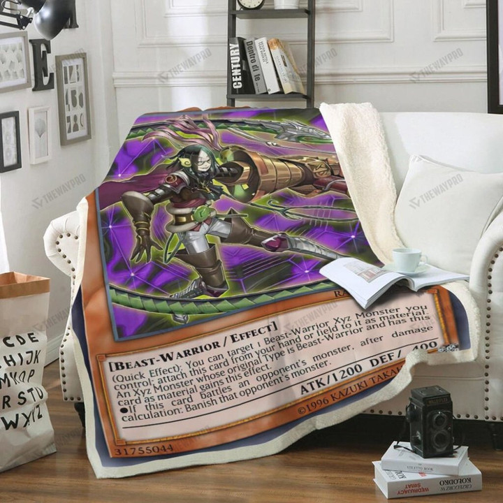 Zoodiac Whiptail Custom Soft Blanket