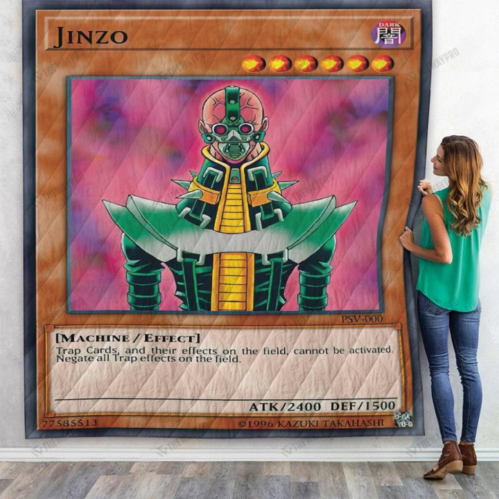 Anime YGO Jinzo Custom Quilt