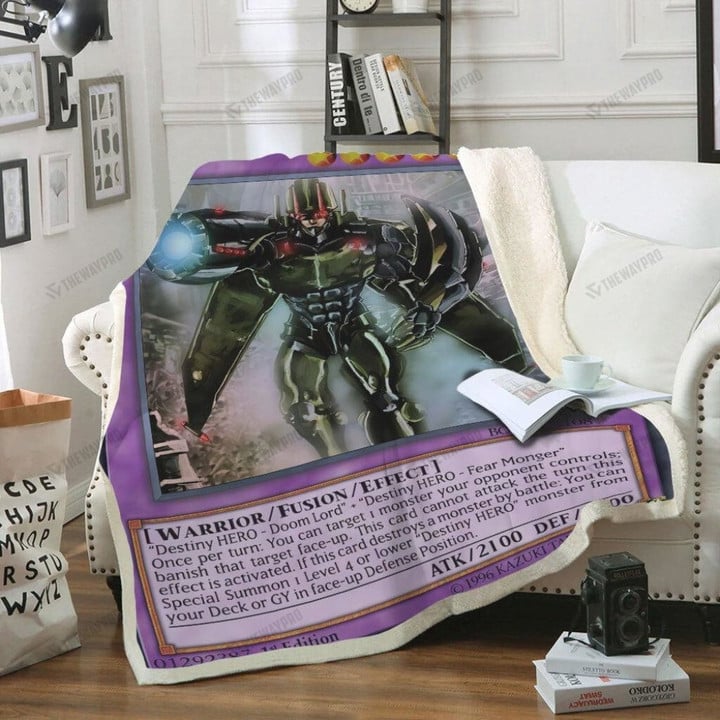 Destiny Hero - Doom Monger Custom Soft Blanket