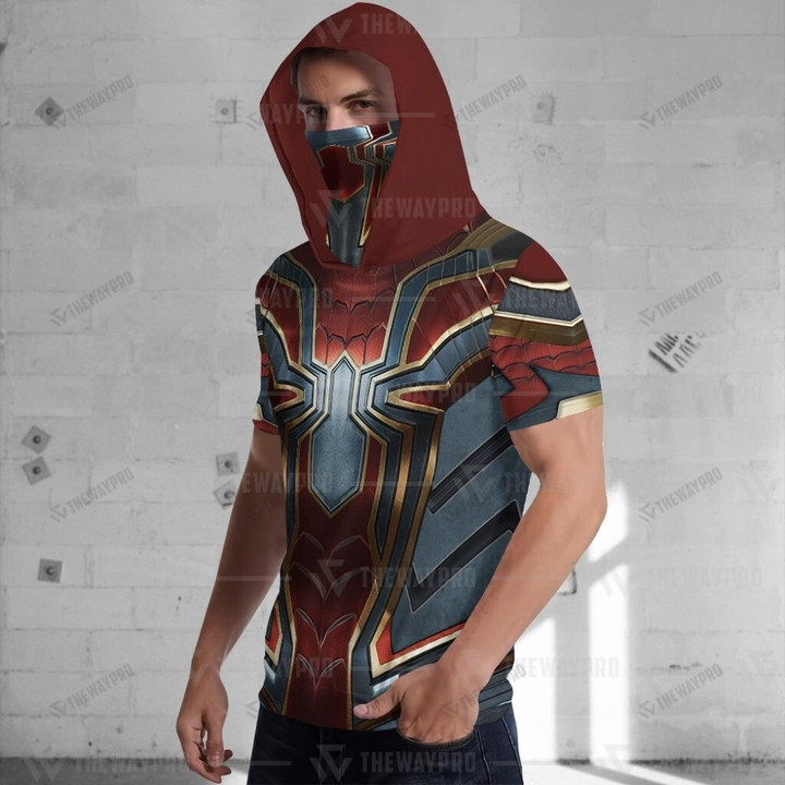 Movie Superhero Iron SM Custom Hooded Tshirt