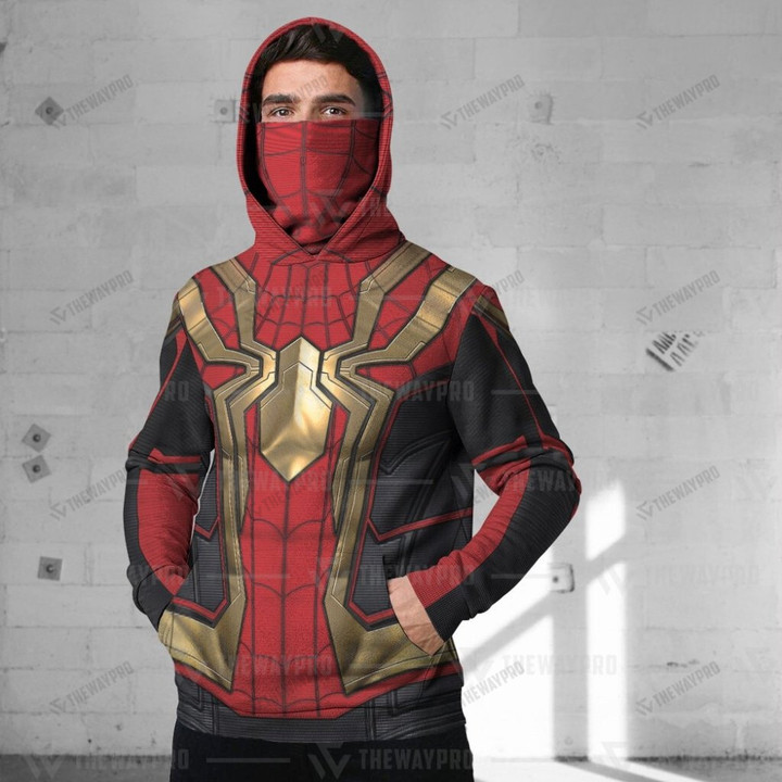 Movie Superhero SM NWH Integrated Suit Custom Snood Hoodie