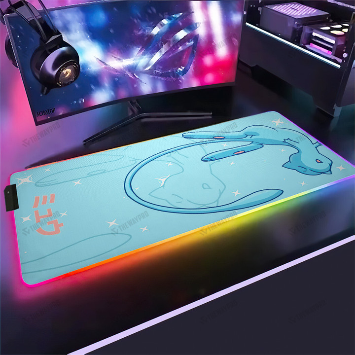 Shiny Mew Custom Led Mousepad