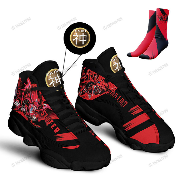 Anime YGO Slifer The Sky Dragon Custom AJ13 Shoes